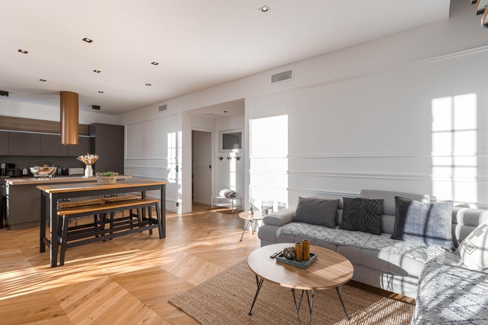 Apartment Syssi - 3 Avec Salles De Bains, Spacieux, Calme, Moderne, Ideal Congres *